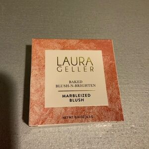 Laura Geller Marbleized Blush-N-Brighten Pink Grapefruit brand new